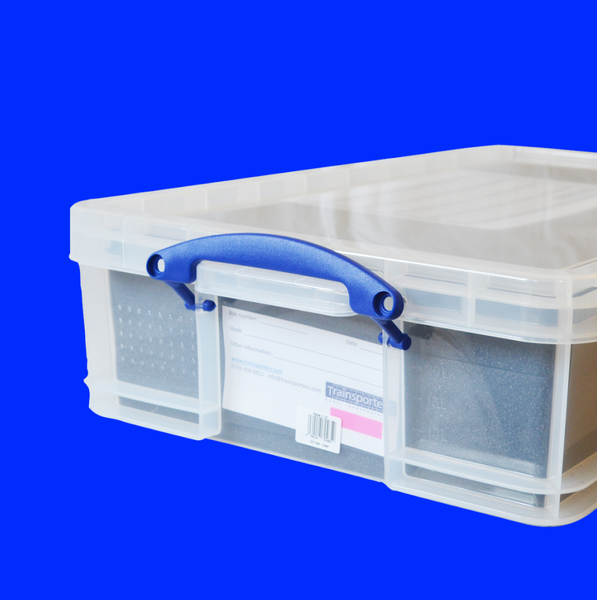 O Gauge 33 Litre box with up to 12 slots for vans, brakes, full height goods wagons