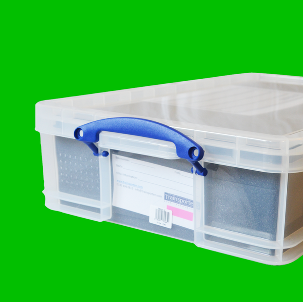 O Gauge 33 Litre box with up to 4 slots for Locomotives/coaches, full height stock