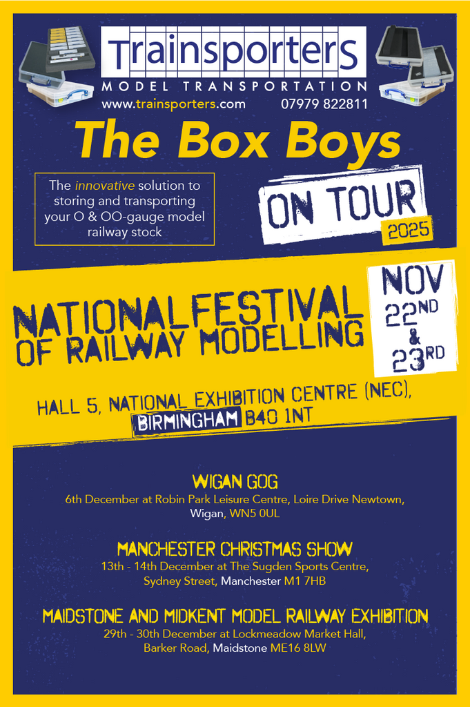 Trainsporters at The National Festival of Railway Modelling 2025