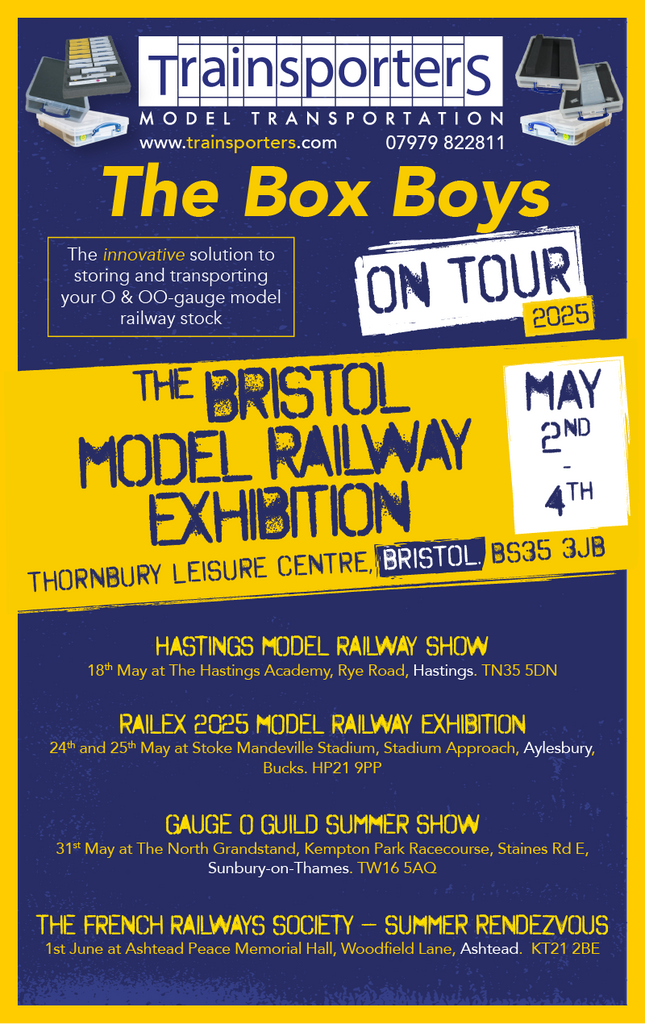Trainsporters at the Bristol Model Railway Exhibition 2025