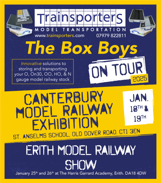 Trainsporters Attending the Canterbury Model Railway Exhibition 2025