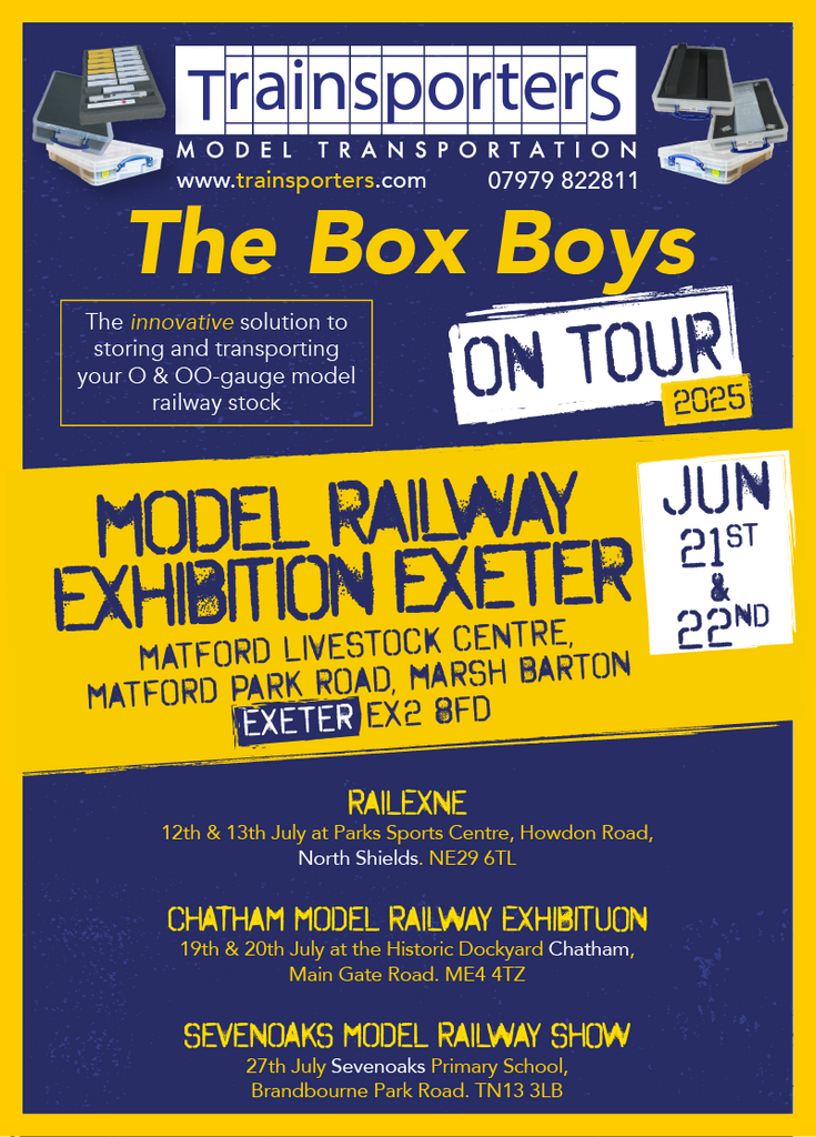 Trainsporters at the Exeter (ExeMRS) Model Railway Exhibition 2025