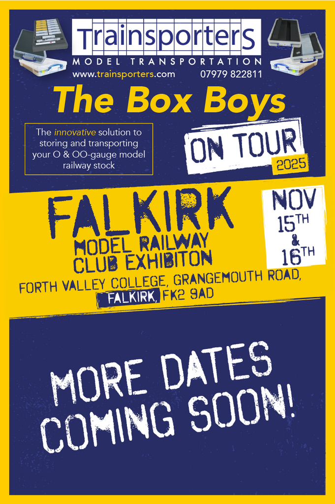 Trainsporters at the Falkirk Model Railway Exhibition 2025