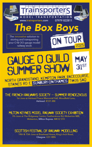 Trainsporters at the Gauge O Guild Summer Show 2025