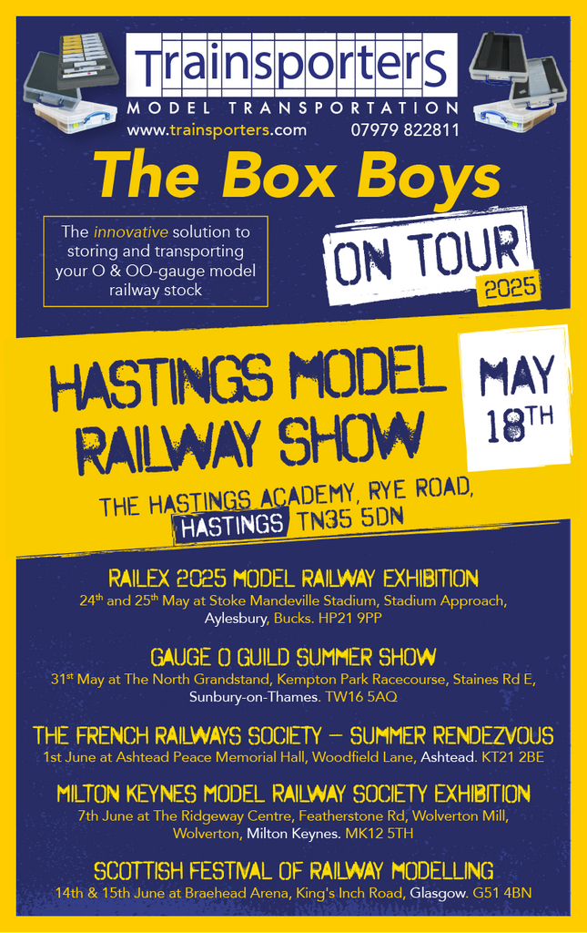 Trainsporters at the Hastings Model Railway Show 2025