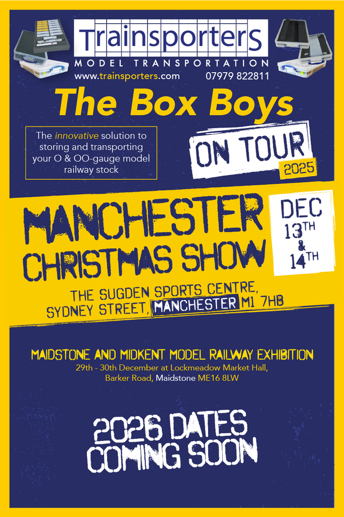 Trainsporters at the Manchester Christmas Model Railway Show 2025