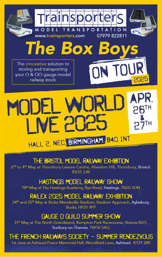 Trainsporters at Model World LIVE 2025 – A Standout Weekend for Modellers