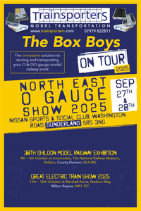 Trainsporters at North East O Gauge Show 2025