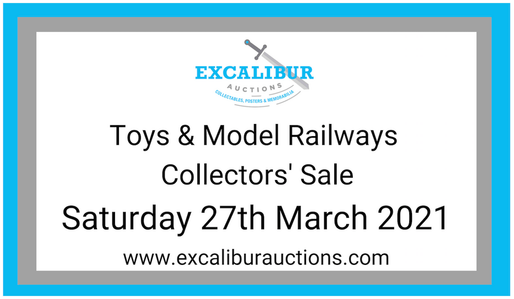 Excalibur Auction - Vintage Toys & Model Railways - 27th March