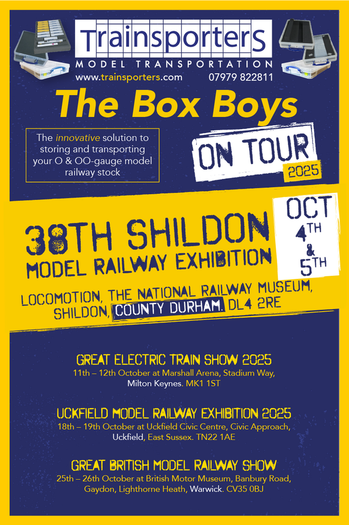 Trainsporters at the 38th Annual Shildon Model Railway Exhibition