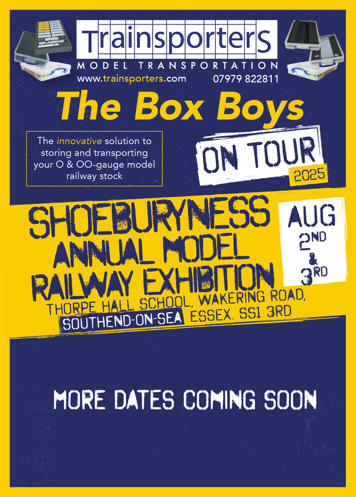 Trainsporters at Shoeburyness Model Railway Club Exhibition 2025