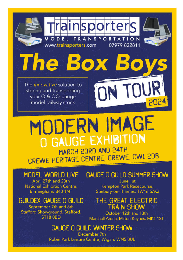 Modern Image O Gauge Exhibition + other Tour Dates 2024
