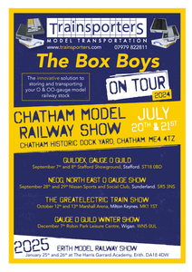 Trainsporters @ Chatham Model Railway Show July 20th & 21st