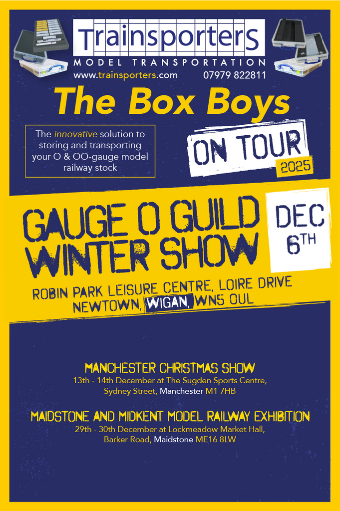 Trainsporters at the Gauge O Guild Winter Show 2025