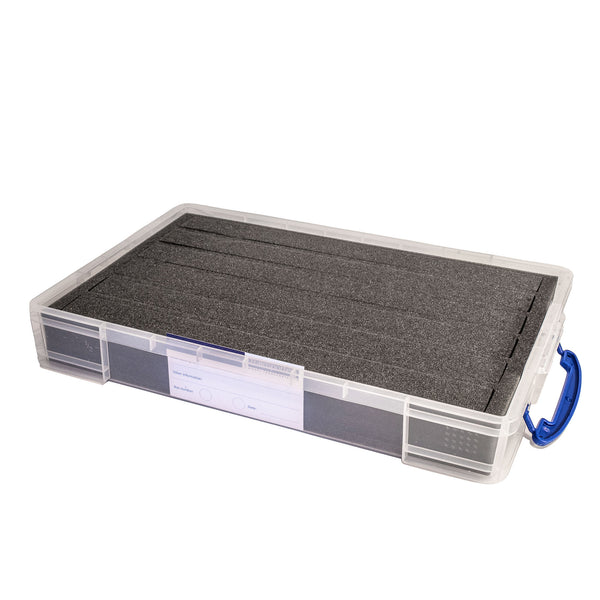 OO Gauge 10 Litre with up to 6 slot Box for Locomotives, Coaches, wagons, full height stock