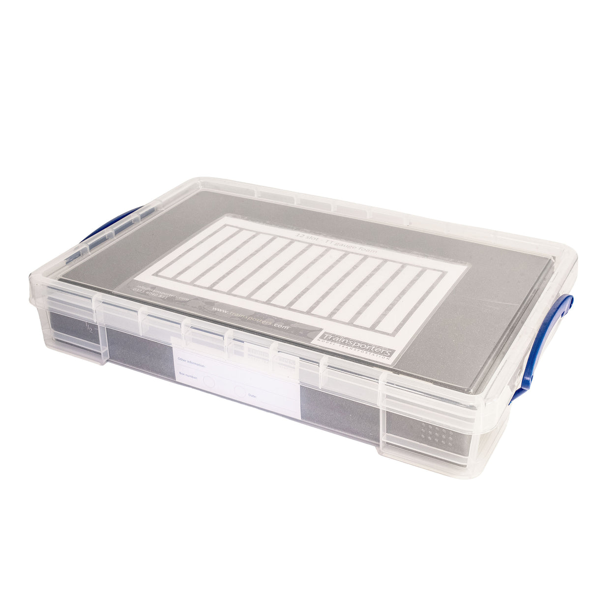 TT 120 Gauge 10 Litre box with up to 12 slots for Locomotives, Wagons ...
